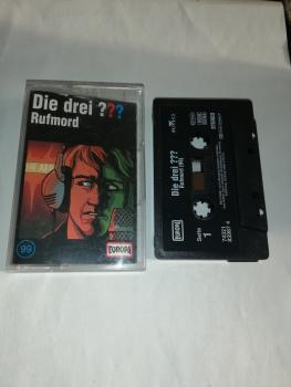 Die Drei Fragezeichen Folge 99 Rufmord Schwarz 7432183987 4(Schriftzug Logo fehlt) Europa