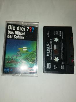 Die Drei Fragezeichen Folge 100A Das Rätsel der Sphinx Schwarz 7432184206 4/1(Schriftzug Logo fehlt)