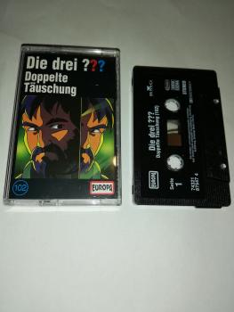 Die Drei Fragezeichen Folge 102 Doppelte Täuschung Schwarz 7432187547 4(Schriftzug Logo fehlt)