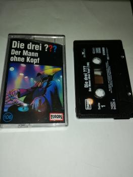 Die Drei Fragezeichen Folge 106 Der Mann ohne Kopf Schwarz 7432194325 4(Schriftzug Logo fehlt) Europa