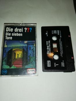 Die Drei Fragezeichen Folge 108 Die sieben Tore Schwarz 7432194327 4(Schriftzug Logo fehlt)