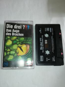 Die Drei Fragezeichen Folge 113 Das Auge des Drachen Schwarz 7432199113 4(Schriftzug Logo fehlt) Europa