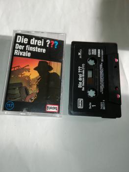 Die Drei Fragezeichen Folge 117 Der finstere Rivale Schwarz 7432199117 4(Schriftzug Logo fehlt)