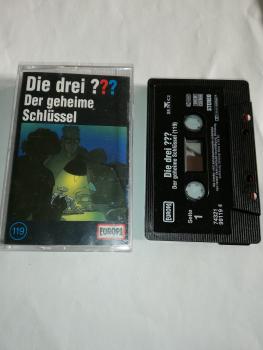 Die Drei Fragezeichen Folge 119 Der geheime Schlüssel Schwarz 7432199119 4(Schriftzug Logo fehlt) Europa