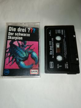 Die Drei Fragezeichen Folge 120 Der Schwarze Skorpion Schwarz 7432199120 4(Schriftzug Logo fehlt)