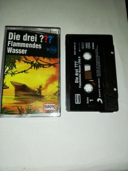 Die Drei Fragezeichen Folge 150B Flammendes Wasser Schwarz 8869780150 4/2 Europa