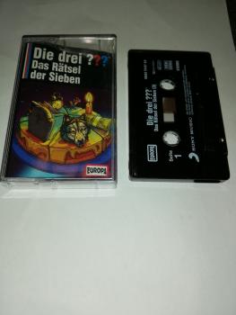 Die Drei Fragezeichen Folge Das Rätsel der Sieben Teil 3  Schwarz 8888376167 4/3