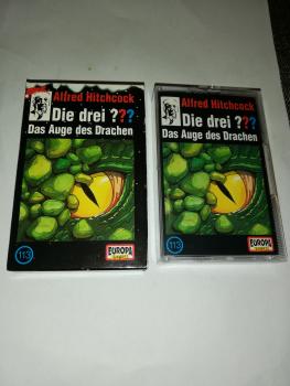 Die Drei Fragezeichen Folge 113 Das Auge des Drachen Schwarz 7432199113 4 Europa im Weihnachtspappschuber