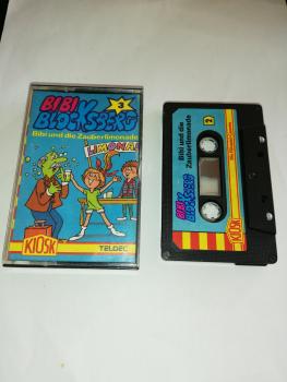 Bibi Blocksberg Folge 3 Die Zauberlimonade 4-fach schwarz geschraubt Schwarz mit Blauen Cover 4.25325 CD Teldec Einleger