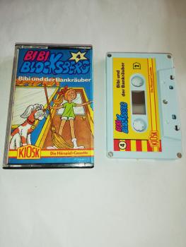 Bibi Blocksberg Folge 4 Der Bankräuber 5-fach geschraubt Weiß mit Gelben Cover 4.27604 CD