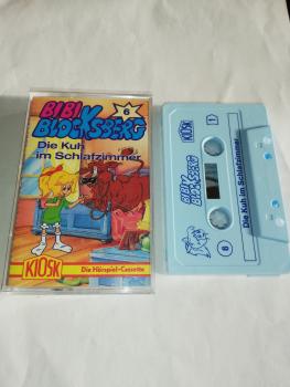Bibi Blocksberg Folge 6 Die Kuh im Schlafzimmer Weiß mit Blauen Druck (Rot-Gelbes Kiosk Cover)