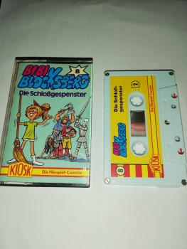 Bibi Blocksberg Folge 8 Die Schloßgespenster 5-fach geschraubt Weiß mit Gelben Cover 4.27608 CD Kiosk