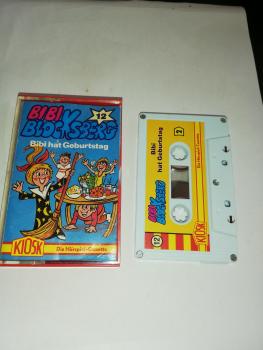 Bibi Blocksberg Folge 12 Bibi hat Geburtstag 5-fach geschraubt Weiß mit Gelben Cover 4.27612 CD Kiosk