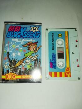 Bibi Blocksberg Folge 14 Bibi in Amerika 5-fach geschraubt Weiß mit Blauen Cover 4.27614 CD