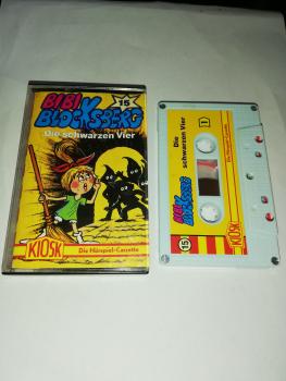 Bibi Blocksberg Folge 15 Die Schwarzen Vier 5-fach geschraubt Weiß mit Gelben Cover 4.27615 CD Kiosk