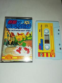 Bibi Blocksberg Folge 15 Die Schwarzen Vier Weiß mit Gelben Cover 4.27615
