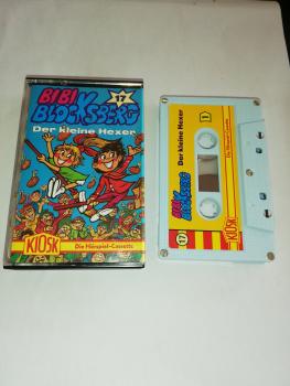 Bibi Blocksberg Folge 17 Der kleine Hexer 5-fach geschraubt Weiß mit Gelben Cover 4.27617 CD Kiosk