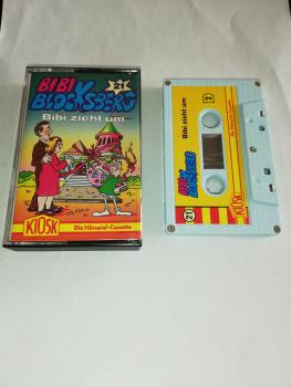 Bibi Blocksberg Folge 21 Bibi zieht um 5-fach geschraubt Weiß mit Gelben Cover 4.27621 CD