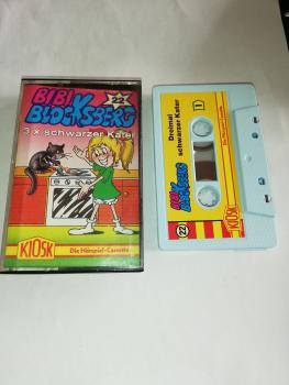 Bibi Blocksberg Folge 22 3x schwarzer Kater Weiß mit Gelben Cover 4.27622 CD Kiosk