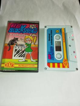 Bibi Blocksberg Folge 22 3x schwarzer Kater 5-fach geschraubt Weiß mit Blauen Cover 4.26062 CD