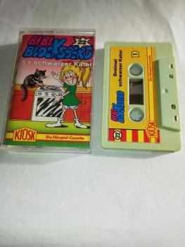 Bibi Blocksberg Folge 22 3x schwarzer Kater Weiß mit Gelben Cover 4.27622 Kiosk
