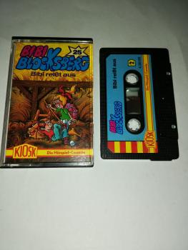 Bibi Blocksberg Folge 25 Bibi reißt aus 4-fach Schwarz geschraubt Schwarz mit Blauen Cover 4.26105 CD