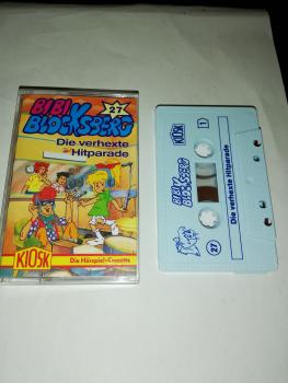 Bibi Blocksberg Folge 27 Die verhexte Hitparade Weiß mit Blauen Druck 4.27627