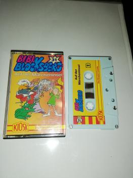 Bibi Blocksberg Folge 31 Auf der Märcheninsel 5-fach geschraubt Weiß mit Gelben Cover 4.27631 CD Kiosk