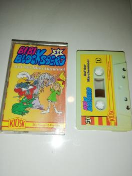 Bibi Blocksberg Folge 31 Auf der Märcheninsel Weiß mit Gelben Cover 4.27631