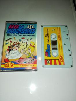 Bibi Blocksberg Folge 34 Bibi darf nicht hexen 5-fach geschraubt Weiß mit Gelben Cover 4.27634 CD Kiosk