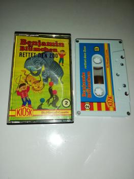 Benjamin Blümchen Folge 2 Rettet den Zoo 5-fach geschraubt Weiß mit Blauen Cover 4.27502 CD