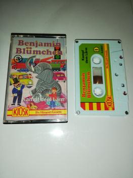 Benjamin Blümchen Folge 3 Kampf dem Lärm 5-fach geschraubt Silber Weiß mit Grünen Cover 4.23937 CD