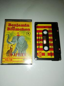 Benjamin Blümchen Folge 4 in Afrika 5-fach geschraubt Silber Rot Gelb 4.23938 CD Teldec