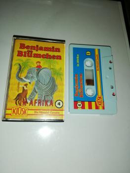 Benjamin Blümchen Folge 4 in Afrika Weiß mit Blauen Cover 4.27504 CD Kiosk