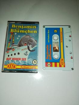 Benjamin Blümchen Folge 5 Auf hoher See 5-fach Silber geschraubt Weiß mit Blauen Cover 4.27505 CD
