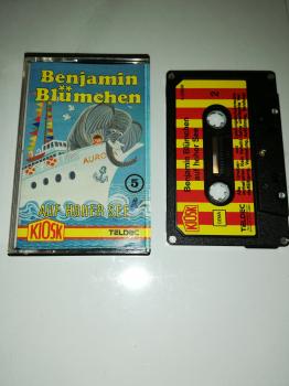 Benjamin Blümchen Folge 5 Auf hoher See 5-fach Silber geschraubt Rot Gelb 4.23939 CD Teldec Kiosk