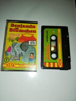 Benjamin Blümchen Folge 7 verliebt sich 4-fach Schwarz geschraubt Schwarz mit Grünen Cover 4.24422 CD