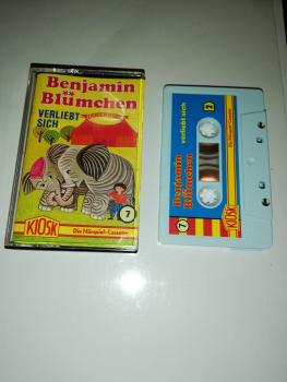 Benjamin Blümchen Folge 7 verliebt sich Weiß mit Blauen Cover 4.27507 CD Kiosk