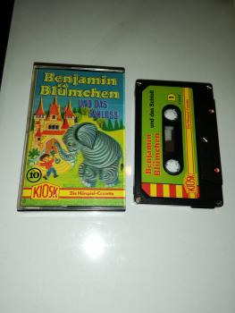 Benjamin Blümchen Folge 10 und das Schloß 5-fach Silber geschraubt Schwarz mit Grünen Cover 4.24425 CD