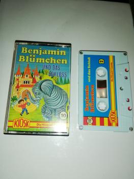 Benjamin Blümchen Folge 10 und das Schloß 5-fach Silber geschraubt Weiß mit Blauen Cover 4.27510 CD