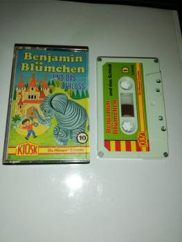 Benjamin Blümchen Folge 10 und das Schloß 4-fach Silber geschraubt Weiß mit Grünen Cover 4.27510 CD