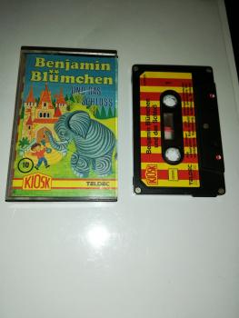 Benjamin Blümchen Folge 10 und das Schloß 5-fach Silber geschraubt Rot Gelb 4.24425 CD Teldec Schwarze Schrift
