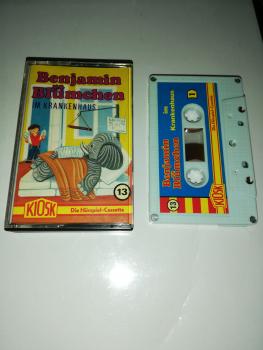 Benjamin Blümchen Folge 13 im Krankenhaus 5-fach Silber geschraubt Weiß mit Blauen Cover 4.27513 CD