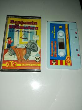 Benjamin Blümchen Folge 13 im Krankenhaus Weiß mit Blauen Cover 4.27513 CD