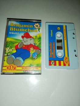 Benjamin Blümchen Folge 16 träumt Weiß mit Blauen Cover 4.27516