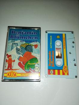 Benjamin Blümchen Folge 17 Der Skiurlaub 5-fach Silber geschraubt Weiß mit Blauen Cover 4.27517 CD