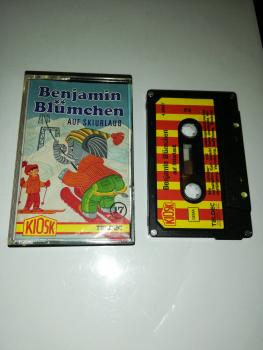 Benjamin Blümchen Folge 17 Der Skiurlaub 4-fach Silber geschraubt Rot Gelb 4.24987 CD Teldec Kiosk