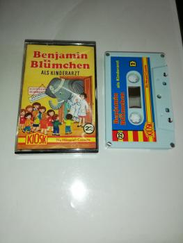 Benjamin Blümchen Folge 22 als Kinderarzt 5-fach Silber geschraubt Weiß mit Blauen Cover 4.27522 CD