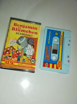 Benjamin Blümchen Folge 22 als Kinderarzt Weiß mit Blauen Cover 4.27522 CD