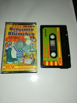 Benjamin Blümchen Folge 23 als Koch 4-fach Schwarz geschraubt Schwarz mit Grünen Cover 4.25448 CD